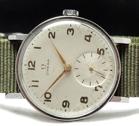 find vintage omega military watches for sale|omega price list for service.